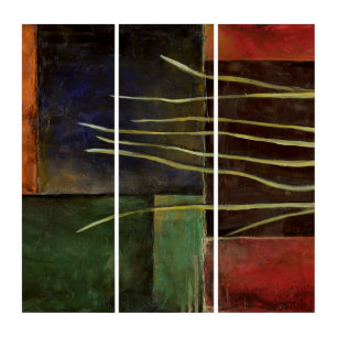 Zen Garden I Triptych