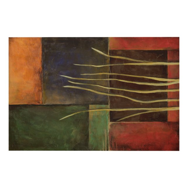 Zen Garden I Wood Wall Decor (Front)