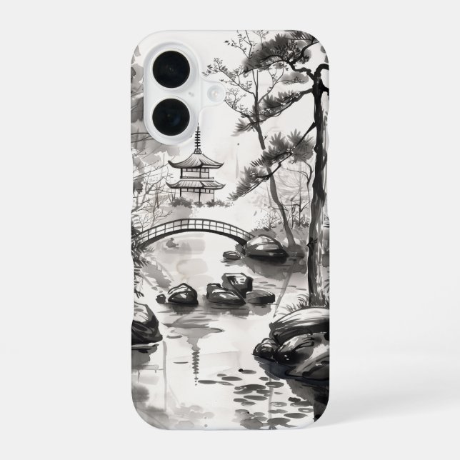 Zen Garden Iphone Case (Back)