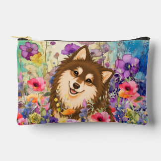 ZEN GARDEN Lapphund Brown - Small Accessory Pouch