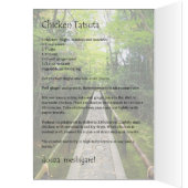 Zen Garden Path Cards (Inside (Left))
