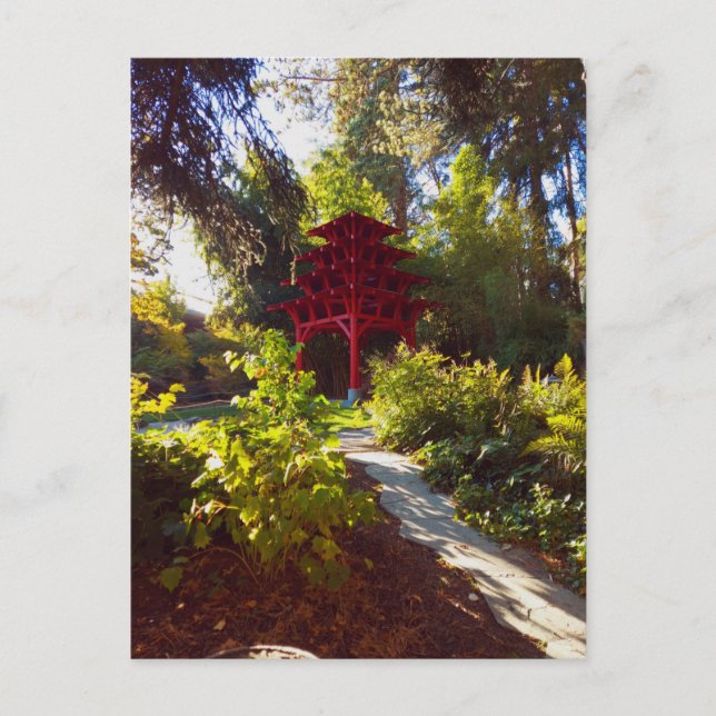 zen garden postcard (Front)