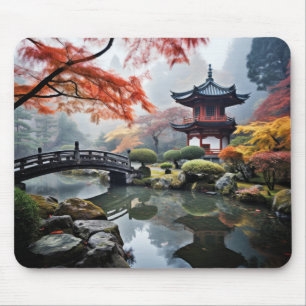 Zen Garden Tranquil Peaceful Nature Mouse Pad