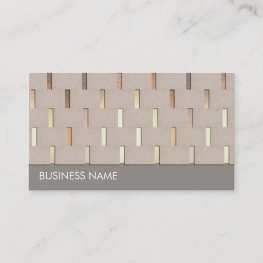 Customizable Zen Pattern Business Card