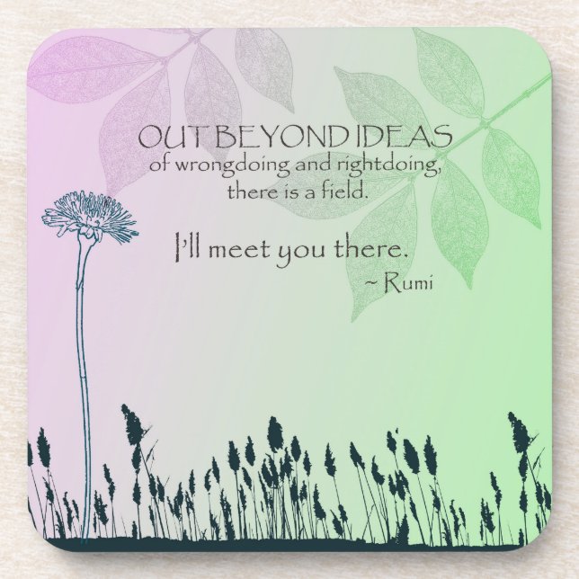 Zen Ideas Beverage Coaster (Front)