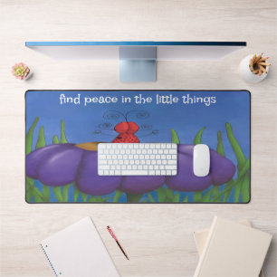 Zen Ladybug Desk Mat