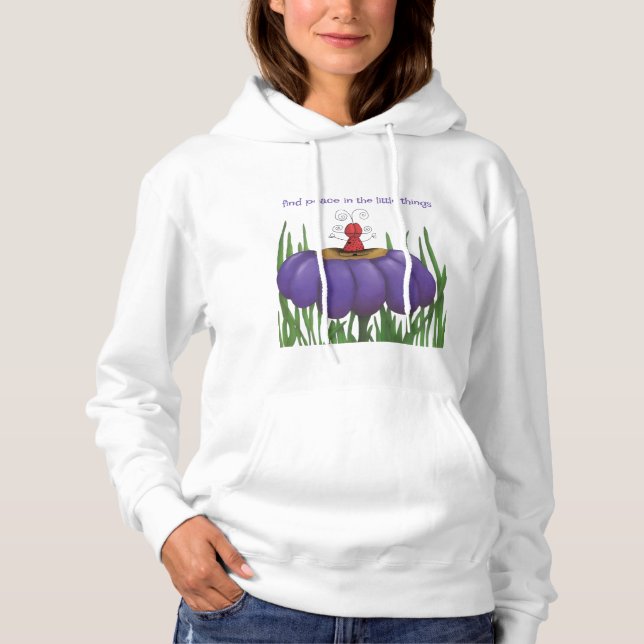 Zen Ladybug Hoodie (Front)