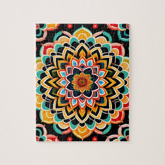 Zen Mandala Jigsaw Puzzle (Vertical)