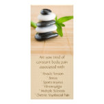Zen Massage Rack Card at Zazzle