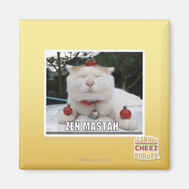 Zen Mastah Magnet (Front)