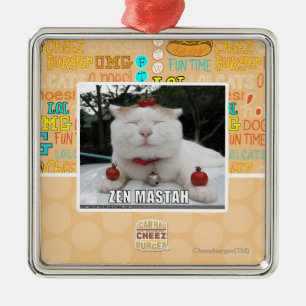 Zen Mastah Metal Ornament