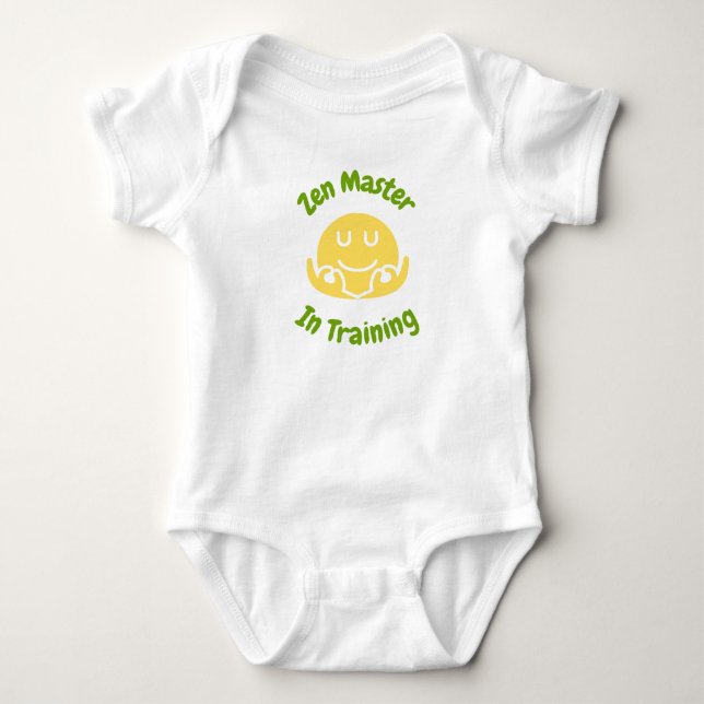Zen Master Baby Bodysuit (Front)