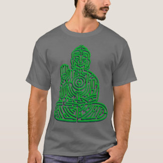 Zen Maze Meditation by Tobe Fonseca T-Shirt