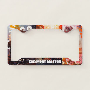 Zen Meat Master - License Plate Frame