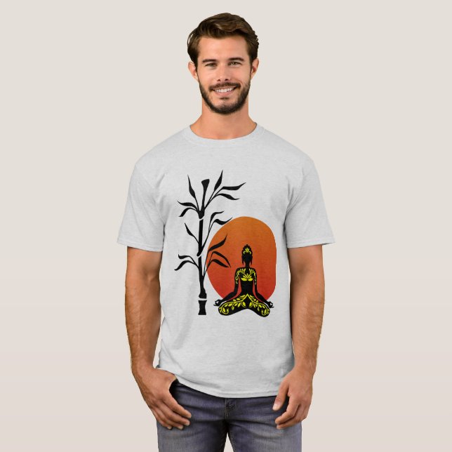 zen meditation T-Shirt (Front Full)