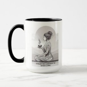Zen & Meditation Themed mug gift for women 