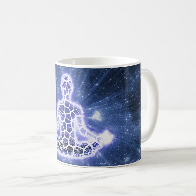 Zen Meditation Yoga Tea Cup Coffee Mug (Front Right)