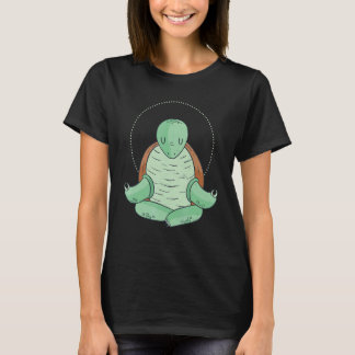 Zen Meditation Yoga Turtle Omm T-Shirt