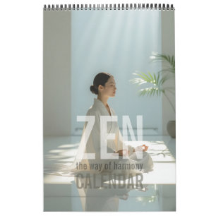 Zen Minimalist Wall Calendar