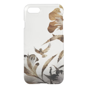 Zen Misty Mountain Birds Minimalist Nature iPhone SE/8/7 Case