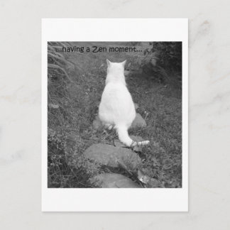 Zen moment postcard