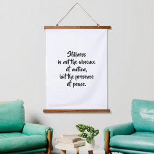 Zen Motivational Quote Wall Art Minimalist Asian