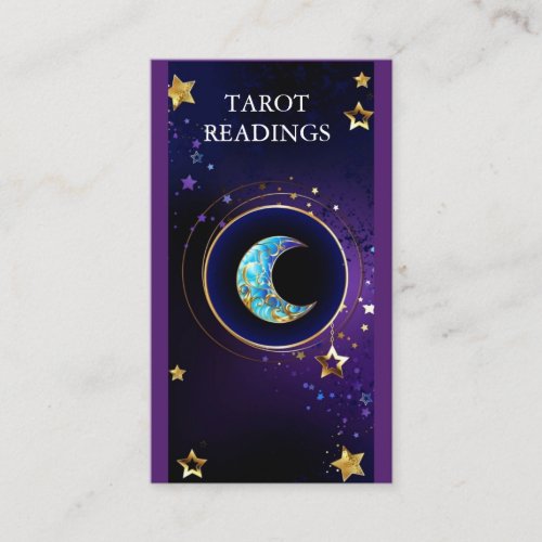 Zen  Mystical Tarot Spirtual Business Card