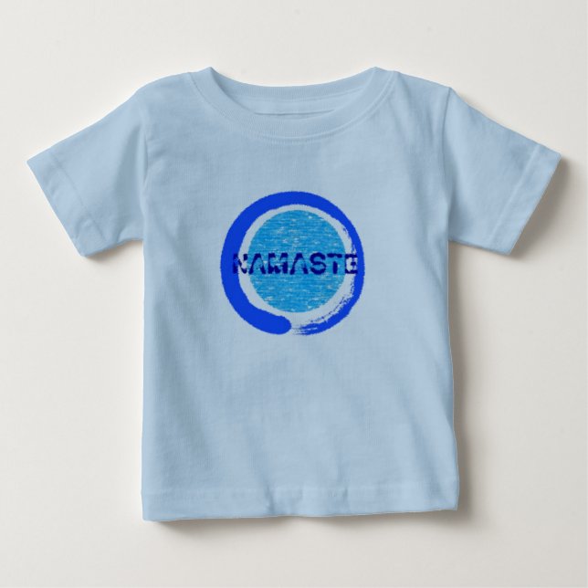 Zen Namaste - Baby Yoga Clothes Baby T-Shirt (Front)