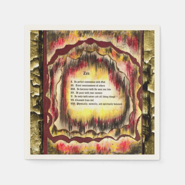 Zen Napkins (Front)