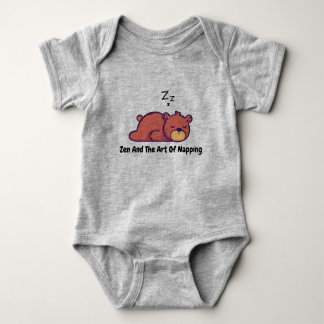 Zen Napping Baby Bodysuit