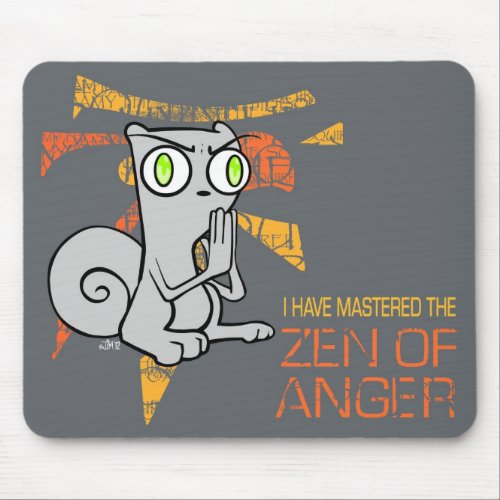 Zen of Anger Foamy Mousepad