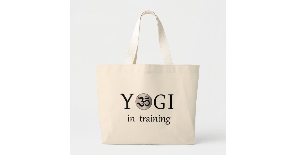 Zen Om Yogi Yoga Casual Everyday Shopping Tote Bag Zazzle Com