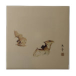 Zen Painting Bats Ceramic Tile at Zazzle