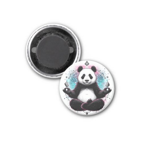 Zen Panda Magnet
