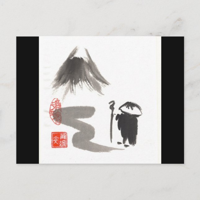 Zen Pilgrim Postcard (Front)
