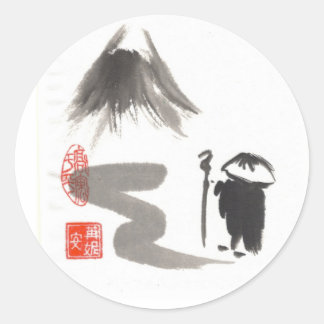Zen Pilgrim Stickers