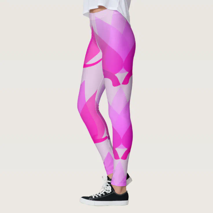 Pink Lotus Leggings