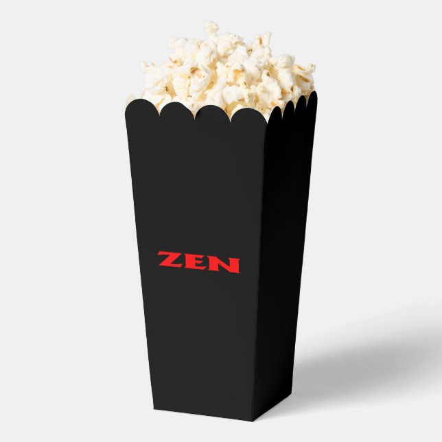 Zen red black popcorn boxes (Popped)