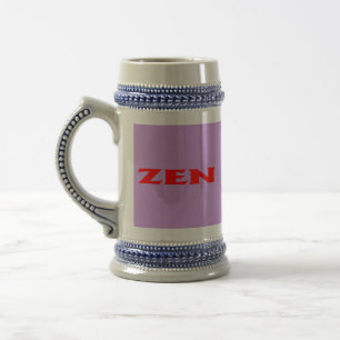 Zen red lilac stein