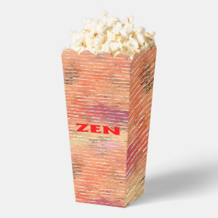 Zen red reeds popcorn boxes