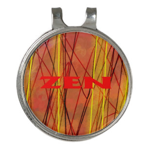 Zen red wire hat clip