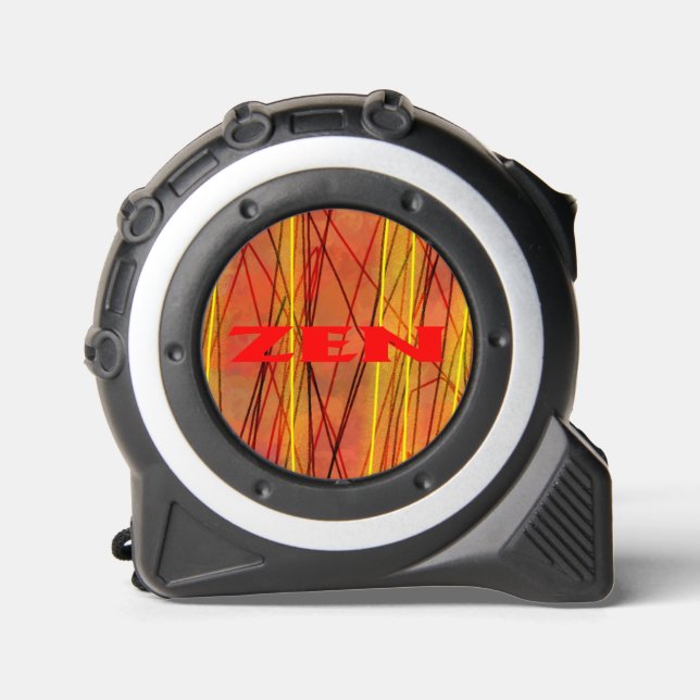 Zen red wire yellow tape measure (Front)