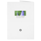 Zen Reflection- Water and Tree Card (Back)