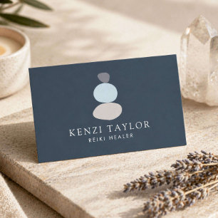 Zen Reiki Healer Spiritual Business Card