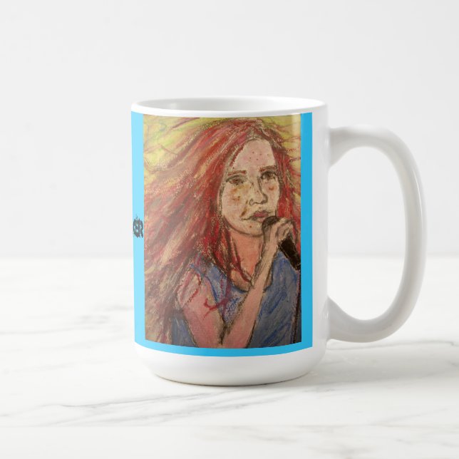 Zen Rocker Girl Coffee Mug (Right)