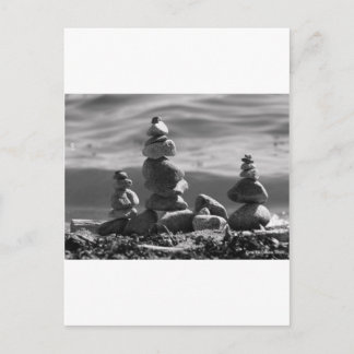 Zen Rocks Postcard