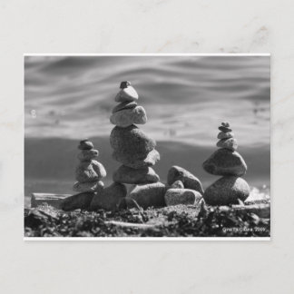 Zen Rocks Postcard