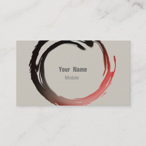 Zen Sketch Business Card