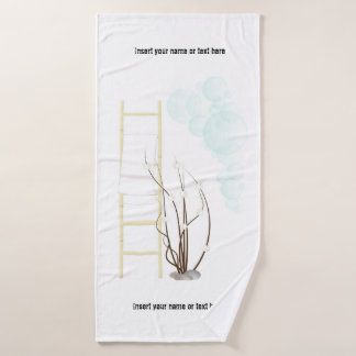 Zen spa bath towel