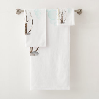 Zen spa bath towels